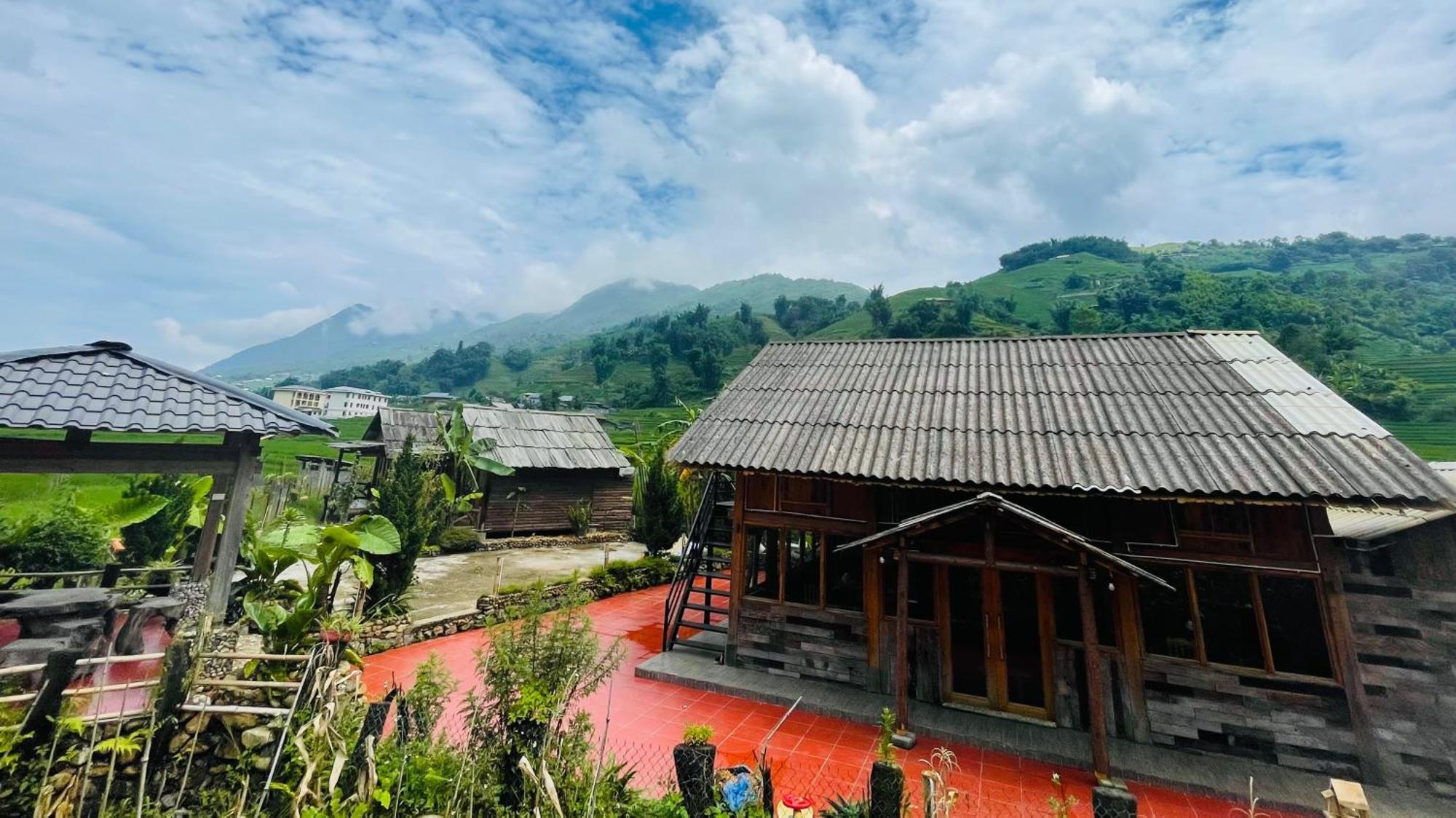 사파 Eco Rice Fields House 호스텔 외부 사진
