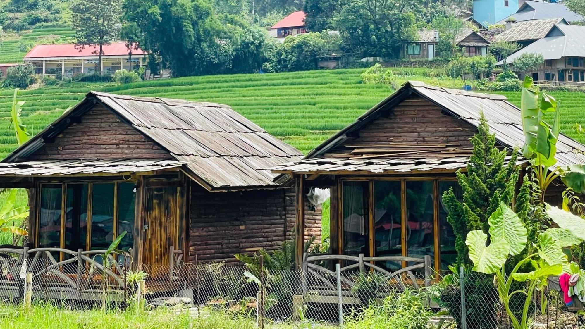 사파 Eco Rice Fields House 호스텔 외부 사진